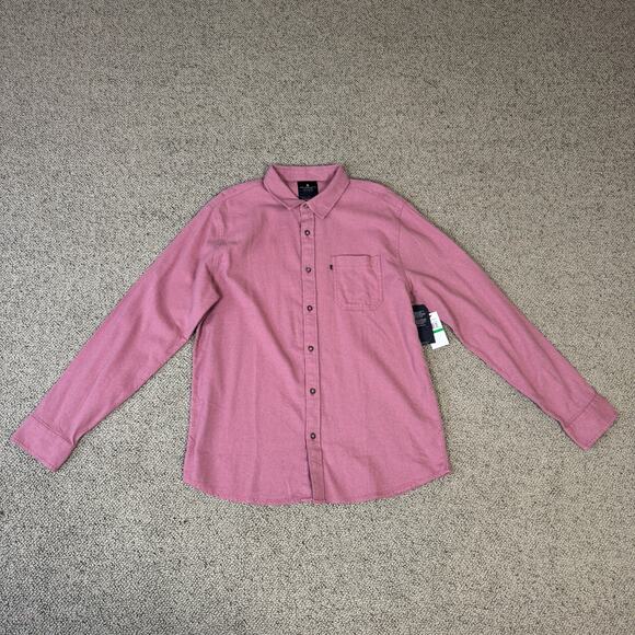 Junk Food Clothing Adrien Long Sleeve Button Up Shirt US Men's L - Picture 2 of 9